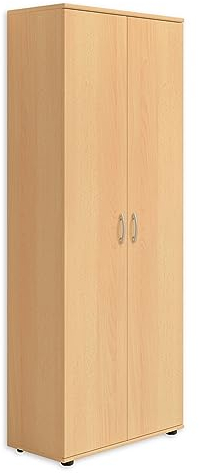 TALENT 3 Schuhschrank hoch, Buche Optik - Vielseitiger Mehrzweckschrank mit verstellbaren Einlegeböden - 70 x 176 x 35 cm (B/H/T)
