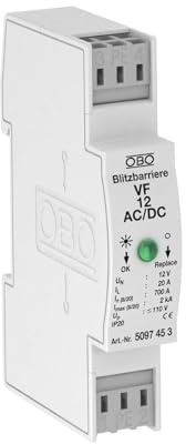 Obo-bettermann syst.prot.sobr.rayo - Feinnetzschutz vf230ac / Gleichstrom 7 ka