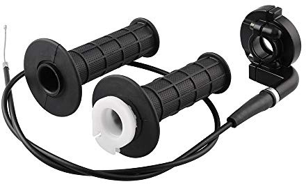 CYSKY Gasgriff Griff Kabel Gasgriff Twist Grip Set für 7/8 22mm Lenker 50cc 90cc 110cc 125cc 150cc 200cc 250cc Mini Bike ATV Quad Pit Bike Dirtbike