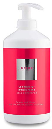 BAEHR BEAUTY CONCEPT Handcreme Cranberry 500ml | Superfood für die Haut mit Cranberry-Extrakt und Urea