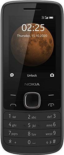 Nokia 225 Dual SIM 4G Phones - Black