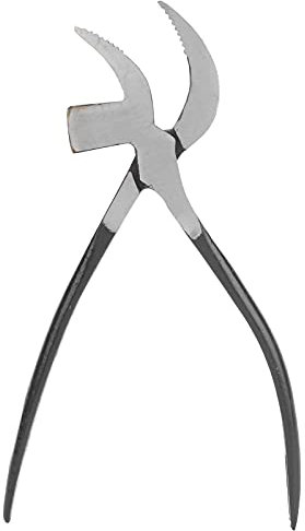 Cobbler Pliers for Leather Shoes and Purses, 8.5 Shoemaking Leather Craft Pincers, Carbon Steel Beak Forceps Handmade DIY Working Tool