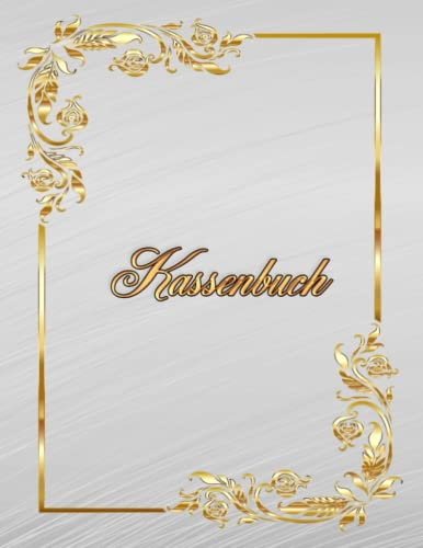 Kassenbuch Friseursalon Budgetplaner Mobiler Friseur Notizbuch Kleinunternehmer Barbier Finanzplaner mit Tabellen Einnahmen & Ausgaben Kontoübersicht ... 100 Seiten DIN A4 Haushaltsplaner Grau 02