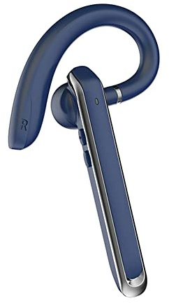 Asudaro Oreillette Bluetooth V5.0, écouteurs sans Fil Bluetooth montés sur l'oreille 90 Jours en Veille avec Micro antibruit, écouteurs de Voiture pour la Conduite/Le Bureau/Les Affaires