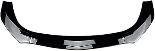 Labio del Parachoques Delantero para Mercedes Benz A Class W177 A180 A200 A35 AMG 2019-2022,Carrocería Delantero Coche Spoiler Kit de Cuerpo de Barbilla, A/Black