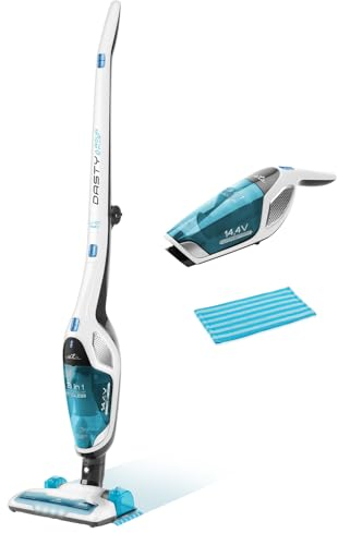 ETA Hand- und Akkustaubsauger Dasty Aquaplus I 3 in1 I Wischmopp I Li-Ion Akku 14.4V I HEPA Filter I LED I Click & CLEAN I 150ml