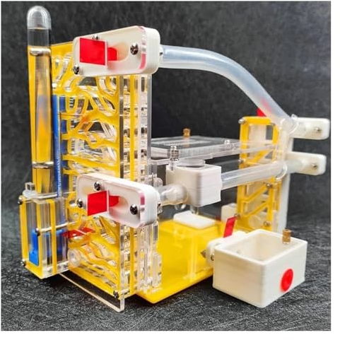 GTGXZX Ameisenfarm Ameisennest 3D Acryl Ant Nest DIY Ant Farm Insekt Ant Nester Villa Pet Mania Lebensraum Ameisen Haustier Ökologische Box Ameisenhaus Ameisen Zucht Box(Yellow)