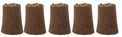 aqxreight 50 Pcs Seed Starter Sponge, Rapid Rooter Plugs for Plant Root Growth Sponges Organic Starters Plugs, Hydroponic Seed Sponge for Seedlings Block Cubes for Plants