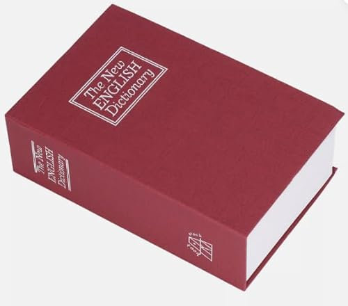 Getarnte Verstecke Buch mit Schlüsselschloss - Geldversteck Geheimversteck Geheimfach Tresor Safe