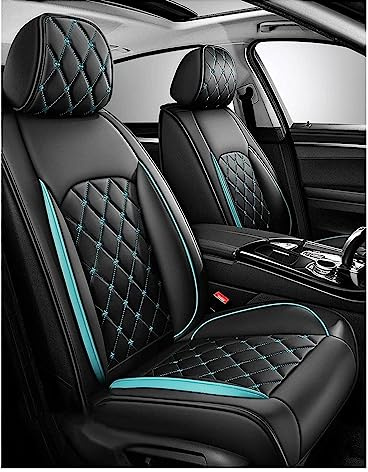 Universal-Sitzbezug Komplett-Set Für VW Golf 8|Golf GTE/Golf GTI/Golf GTD/Golf Clubsport, Schonbezüge für die Vordersitze & Rückbank | Auto Sitzbezüge Airbag Geeignet | Wasserdichter Seasons 5-Sitzer(