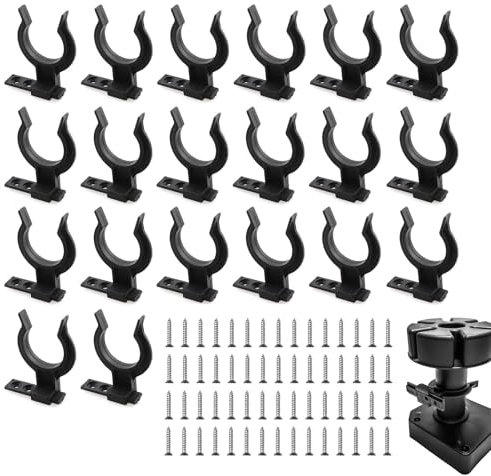 FULHANY 20 Pezzi Zoccolo Cucina - Battiscopa Cucina - Ganci Zoccolo Cucina - 32-42 Mm Battiscopa Per Gambe Di Cucina Per Gambe Di Armadi, Gambe Di Tavoli O Tavolini, Ecc