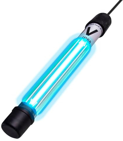 COOSPIDER Aquarium U-Vlight for 100-400 Gallon Submersible Clean Green Lamp Replacement Light Bulb for KOI Pond, Swimming Pool, Spa, Large Fish Tank, Cold Plunge, Pond Control