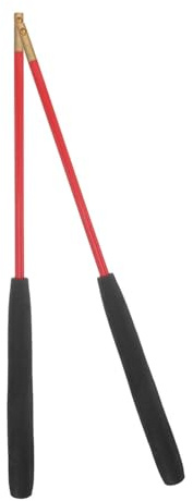 Palo de Diábolo Profesional Mango Antideslizante y Diseño de Orificio, 1 | Fibra Química Sólida, Fácil de Transportar y Usar, para Interior y Exterior, Agarre Cómodo