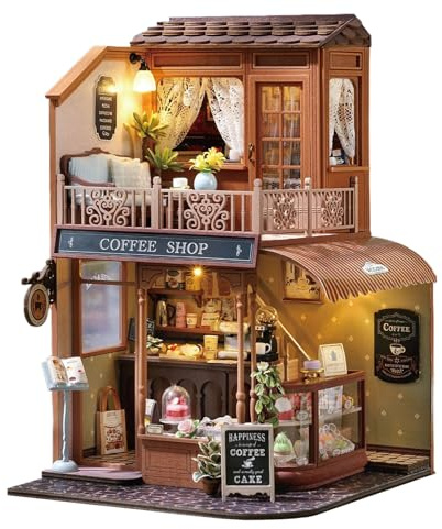 Kit de Construction de Maison Miniature pour Adultes - Mini Maison de en Bois - Kit de Bricolage en Bois pour Adolescents, Adultes, Famille, Adolescents