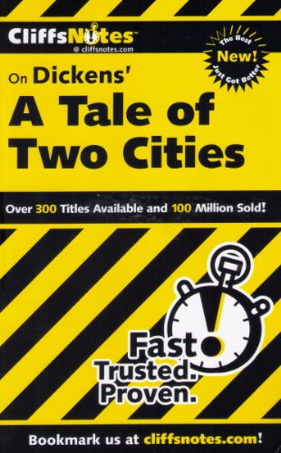 Cliffsnotes on Dickens' a Tale of Two Cities (Cliffsnotes Literature Guides)