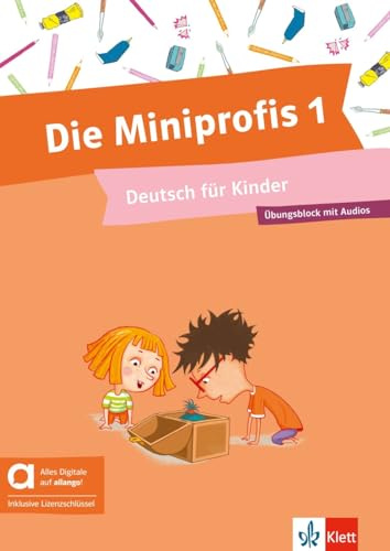 Die Miniprofis 1 – Hybride Ausgabe allango: Deutsch für Kinder. Übungsblock mit Audios inklusive Lizenzschlüssel allango (24 Monate)