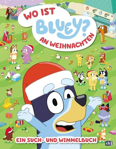 BLUEY – Wo ist BLUEY? an Weihnachten – Ein Such- und Wimmelbuch: Weihnachtliches Such- und Wimmelbuch ab 3 Jahren (BLUEY – Bilderbücher, Band 16)