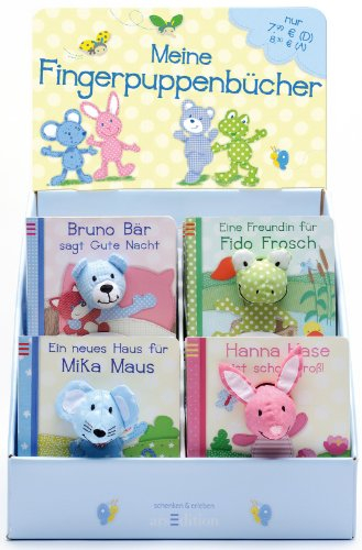 Display Fingerpuppenbücher neu (4x5 Ex.)