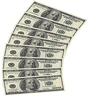 Creative USA Party Servietten 100 Dollar (10 Stück)