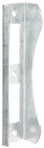 Alberts 215378 Anschlag für Tore mit Einsteckschloss | für ca. 37 mm starke Rahmen | feuerverzinkt | 37 x 181 mm