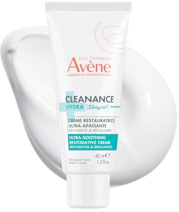 Eau Thermale Avene Clean-Ac Soothing Cream, Rich Moisturizer, Adjunctive Care for Drying Acne Treatments, 1.3 oz.