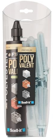 Scell-it - Kit scellement chimique polyvalent 300 ml multi-usage - Scell-it
