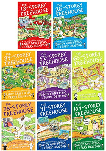 The Treehouse Series vol 1-8 Pack of 12 books