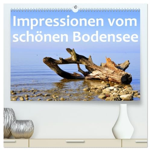 Impressionen vom schönen Bodensee (hochwertiger Premium Wandkalender 2026 DIN A2 quer), Kunstdruck in Hochglanz: Der wunderschöne Bodensee - auch ... stimmungsvollsten Seiten (CALVENDO Natur)
