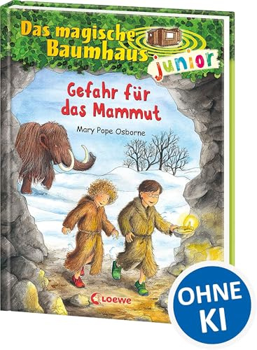 Das magische Baumhaus junior (Band 7) - Gefahr für das Mammut: Reise mit Anne und Philipp in die Eiszeit! - Kinderbuch ab 6 Jahren zum Vorlesen und ersten Selberlesen - Mit farbigen Illustrationen