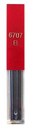 Caran d'Ache 0.7mm Graphite Leads (Pack of 12)