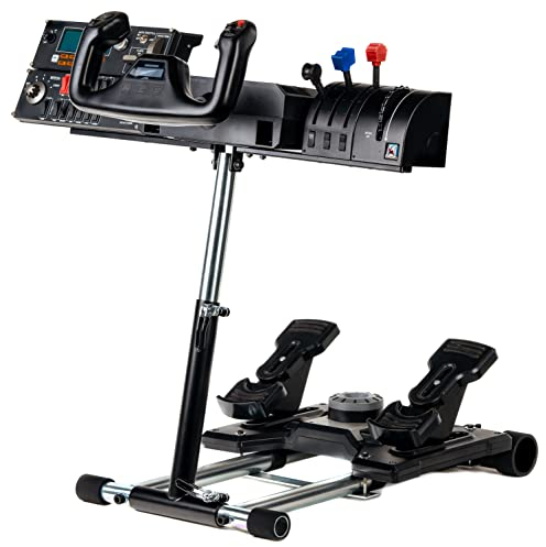 Wheel Stand Pro Saitek Pro Flight Yoke System Lenkrad Halterung Schwarz