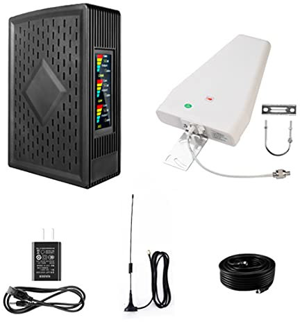 ZXNQ Repetidores de Señal de Móviles CDMA/gsm/DCS 2G 3G 4G Amplificador de Señal de Teléfono Celular - Mejora Tu Llamada y Datos