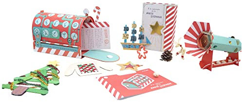 Pandacraft - Boîte aux Lettres de l’Avent - À la Recherche de la Magie Disparue ! - Calendrier de l’Avent avec 24 Activités Manuelles - Pour Enfants de 8 à 12 Ans
