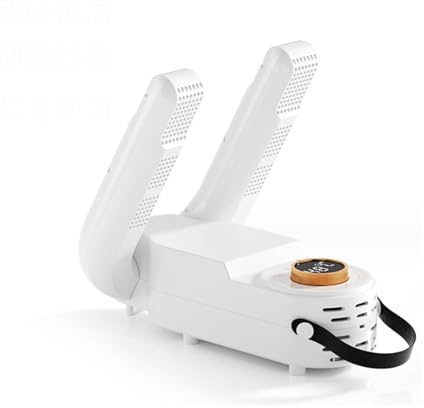 JITEM Portable Electric Shoe Dryer w/Timer and Handle Multi Functional Boot Dryer Constant Temperature and Fast Drying for Socks and Gloves