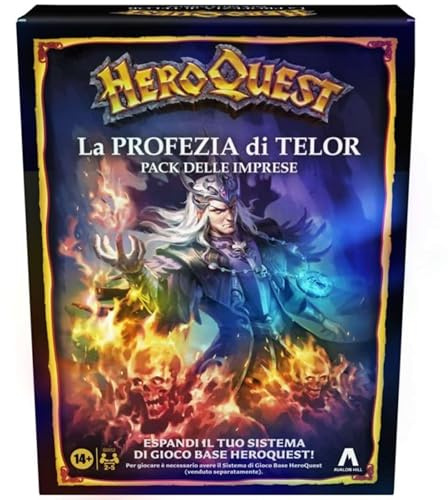 HeroQuest, Die Prophezeiung von Telor, benötigt das HeroQuest Basisspiel System, um Spielen zu können