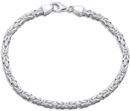 JEWLIX Königsarmband für Herren von Unique aus 925er Silber, 3,2 mm