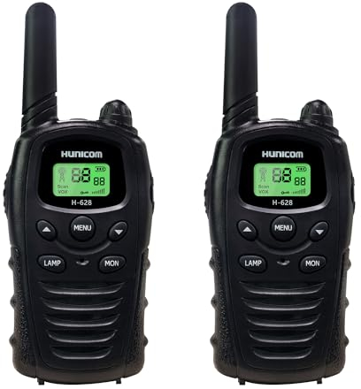 Walkie Talkies für Erwachsene - Geburtstagsgeschenke für Männer Long Range PMR Zwei-Wege-Funkgeräte mit Wunschkarte