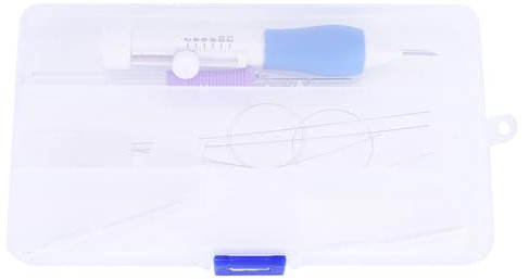 Stanznadel-Set, Bastelwerkzeug mit TPR-Griff, DIY-Nähgerät Zum Sticken