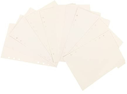 HONMEET 15stücke Papier Register Teiler Austauschbar Für Dokumente Notizbücher Bücher Organisation Mit Trennblättern Zubehör Für Buchanmerkungen Haushaltsordner
