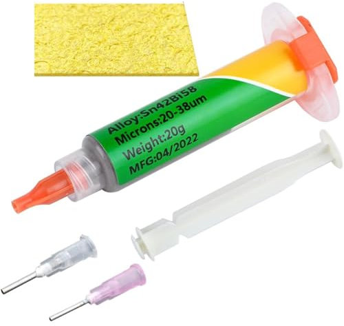 Flux para soldar estaño + Esponja de limpieza para soldador Pasta de soldadura Sin plomo (20g) estaño para soldar PCB flux soldar SMD flux para soldadura electronica