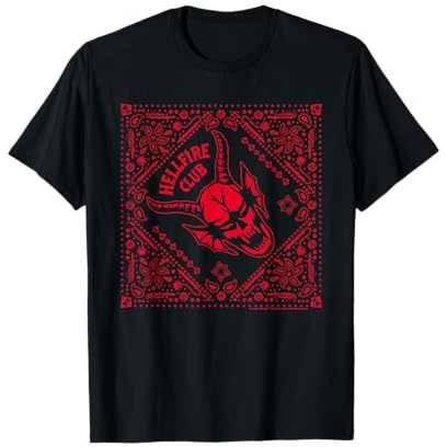 Modèle de dés et d'armes Stranger Things Hellfire Club T-Shirt