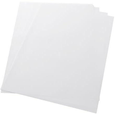 KAILIKETIY 50pcs White Translucent Craft Paper for Sketching Tracing and for Invitations and Creative Projects