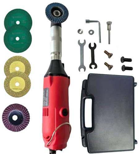 Machine électrique de nettoyage de joints de carrelage, nettoyeur d'ouverture de joints de sol en carrelage avec 6 vitesses réglables for le meulage, le polissage, la coupe, l'embellissement des joint