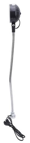 Asixxsix Shop Tool Lamp, Super Bright LED Machine Light 15W ABS och Legerat Stål Rostbeständigt 1500lm 6500K Vitt Ljus för Verkstad (#1)