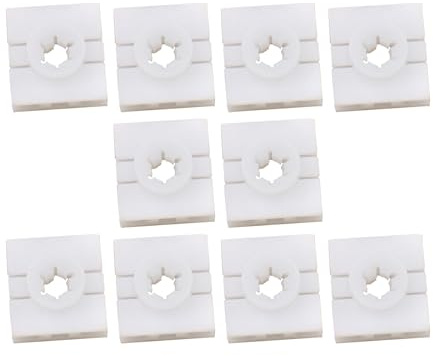 Callume Set. 10 Stück Clips Klammer Seitenschweller Kompatibel mit Smart 451 ForTwo Cabrio Coupe 2009-2014