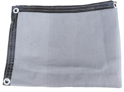 ZYIHNIRB Windbreak for Tennis Courts, Wind Protection Netting for Tennis Courts and Construction Sites, Gray