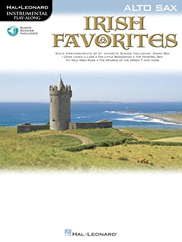 Instrumental Playalong: Irish Favourites - Alto Saxophone: Noten, CD für Alt-Saxophon (Instrumental Play Along Bk Cd)
