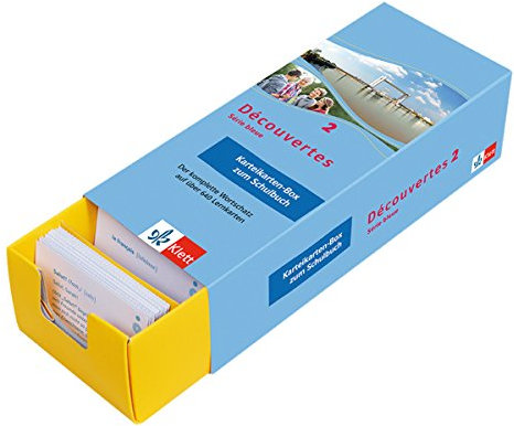 Découvertes Série Bleue 2 - Vokabel-Lernbox zum Schulbuch: Französisch passend zum Lehrwerk üben (Découvertes. Série bleue (ab Klasse 7). Ausgabe ab 2012)