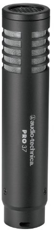 Audio-Technica PRO37 Small-Diaphragm Cardioid Condenser Microphone Black