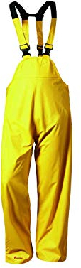 Norway PU Arbeits-Latzhose - gelb - Größe: M
